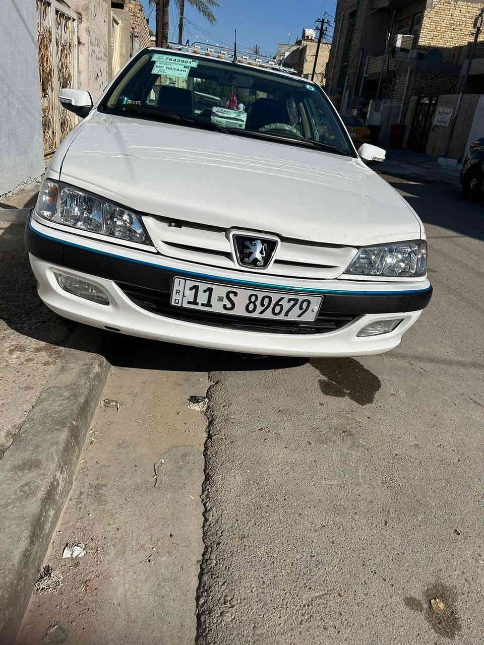 سلام عليكم بيجو بارص موديل 2022 سيارة خير من الله 
مبدل بنيد وضربه خفيفه بل جاملخ اليمنى امامي سعر 70 بيه مجال بسيط *********** مكان بغداد الجديدة
