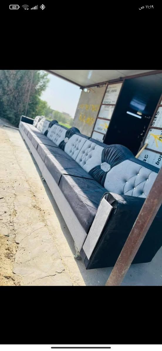 يا الله من داخل معمل ومعرض بركات الامام  الحجه لتخم وديوان حسب طلب الزبون شغل درجة ولي ضمان للقماش ولخشب 5 سنوات شغل كله بلوك اسود قماس خاولي سارعو لحجز لمده سبوع سعر لمتر 75 عنوانه بابل لمسيب قرب معمل لسمنت لستفسار ***********
