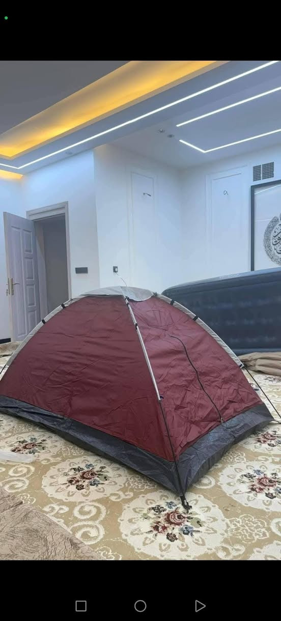 خيمه جديده اوتماتيك قماش مطري  كامل ملحقات
 سعر 20  الف اول تم. يوجد توصيل *********** بي واتس اب...
