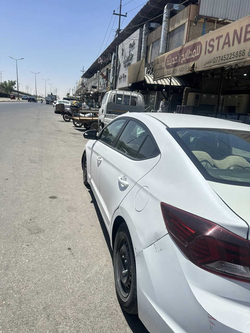 محرك ٢٠٠٠ ضربتها قبق جنطه مبدل
معوقين باقي سنه وتنفك السياره نضيفه كلش 
العنوان كربلاء 
للاستفسار الاتصال على الرقم ***********
السعر ١٣٠
