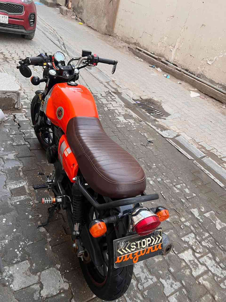 السلام عليكم
دايون لايتي مديل 23 اوراق اصولي 

الدراجه كامله ما بيها اي نقص 

الدراجه ما مفتوحه اي استفسار 

اتصل  ***********

المكان : كربلاء حي البلديه
