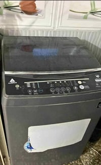 غساله الحافظ 11 كيلو نظافه 100% لون رصاصي  اي خلل ما بيه بلاديه  نظيفه...