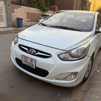 اكسنت 2013 سياره جاهزه اي نقص ما بيها باسمي محرك 1600 مكان السياره بغد...