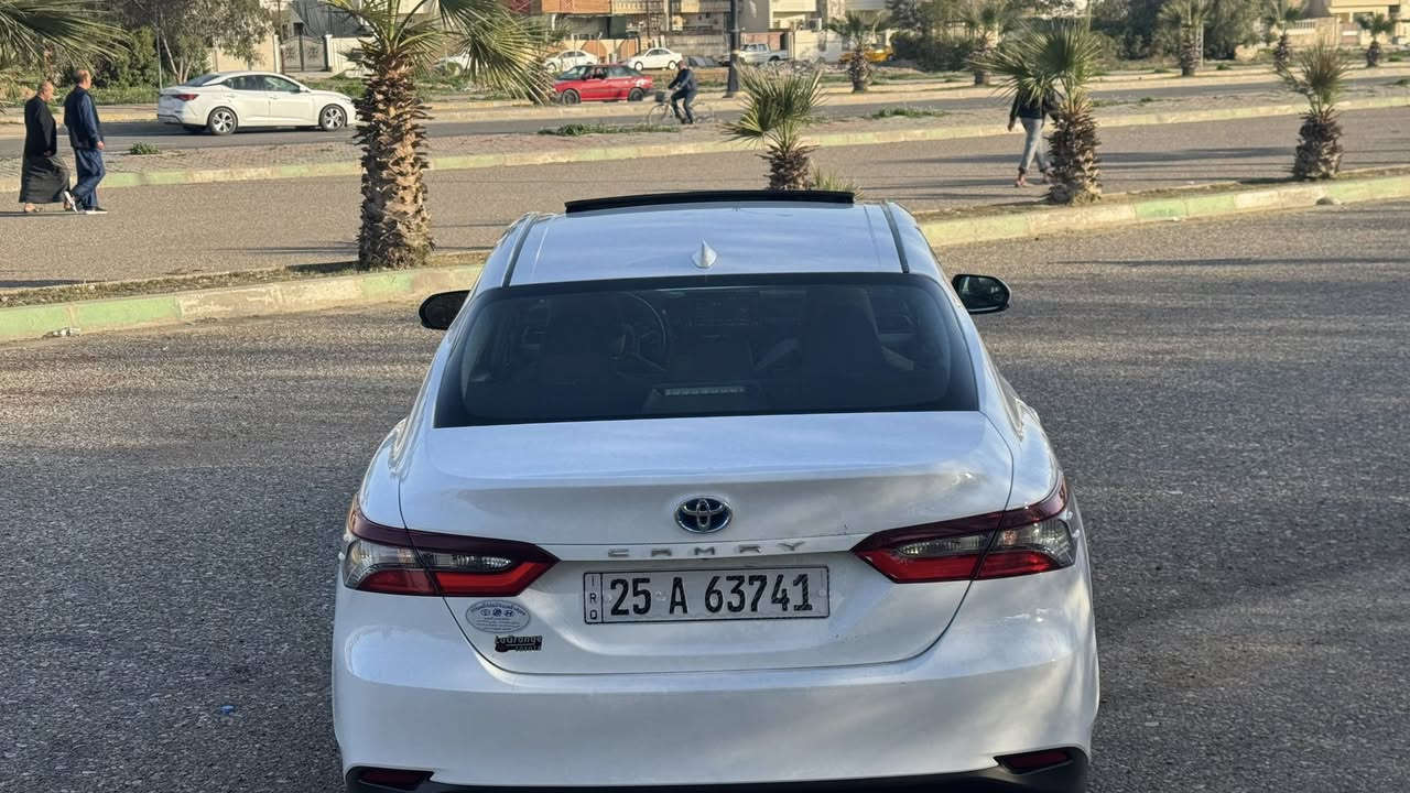 السلام عليكم كامري 2024 LE  ماشية 19 الف ميل بس بيها مواصفات عاليه فتحة شحن لاسلكي بصمة رقم كركوك شرط التحويل والوكاله 
الضرر بنيد وجاملغ مكان السيارة ناحية الزاب 

السعر 210$ نقدا 
ويرهم مراوس حسب القناعه 
ويرهم مقدمه زينه 

***********
