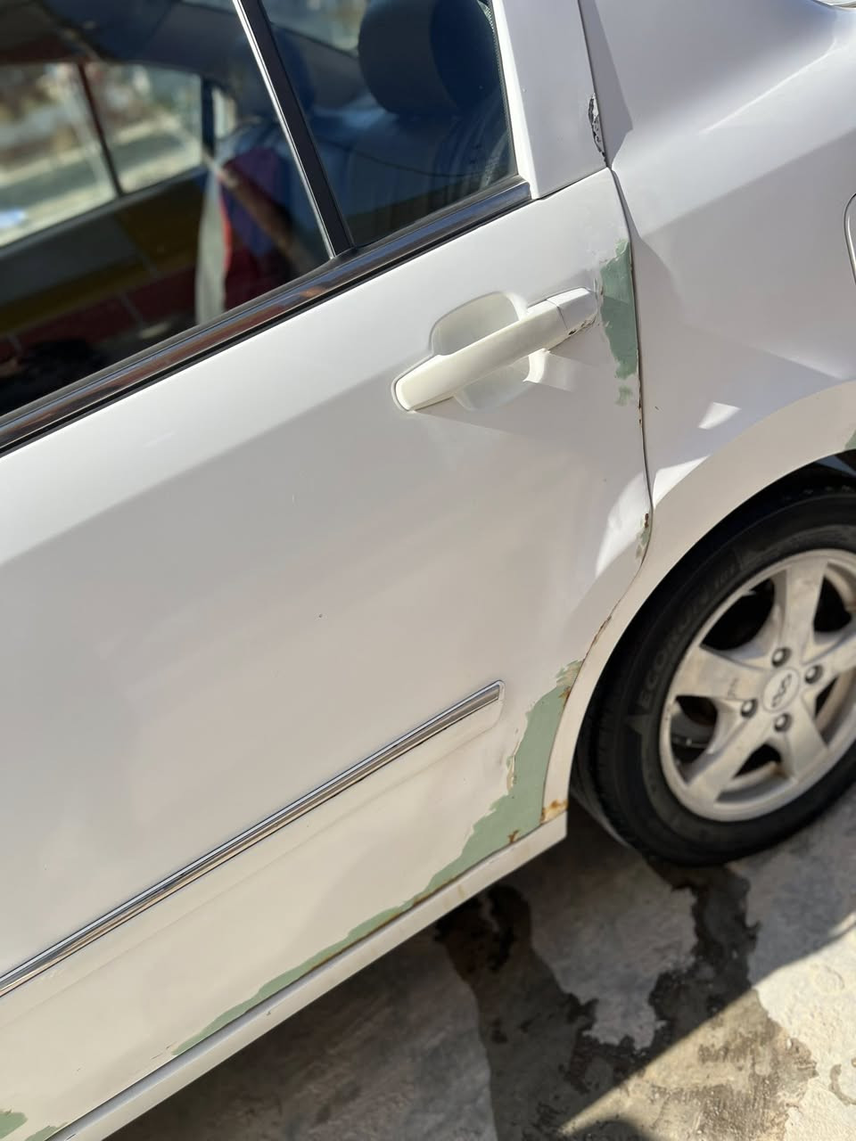 السلام عليكم جميعاً
شيري A520 
مكفولة كفاله عامة عدا الخياسات الي موضحه بالصورة 
محور مكينه وكير كورلة 
موديل 2012 سنويه ل سنه 2028 
رقم بغداد شرط التحويل 
داخلها تضيف 100‎%‎  
تخم تاير 
حدادية الخلفيه تعبانه فقط 
كهربائيات كلها شغاله 
مكاني بابل سدة الهندية 
***********
