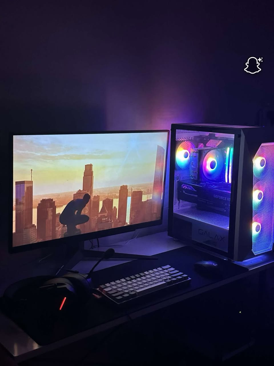CASE GALAX REV 05 WHITE
PSU 750w Cooler Master Gold

MB MSI B650 GAMING PLUS WIFI 

CPU 15 14400F 

DEEP COOL GAMMAX AG400

DDR5 32GB (2*16GB) 5600 CORSAIR

VENGEANCE BLK CL36

NVMe WD BLUE SN5000 1TB 5150mb/s PCle 4.0

 VGA MSI RTX4070 SUPER 12GB

LED LG 27GS75Q-B 2K IPS 1ms 180hz(

OC 200hz)SRGB 99%

10 UPS CARBON 1500VA

ماوس لوجتك واير لس اصلي 

كيبورد ريد دراجون fizعربي

سماعه فانتك محيطيه

جوستك اكس بوكس وكاله

استخدام بسيط ٥ اشهر باقي ع الضمان ٦ اشهر

وصولات الضمان وكراتين القطع كلهة موجودة 

للاستفسار *********** واتساب فقط
