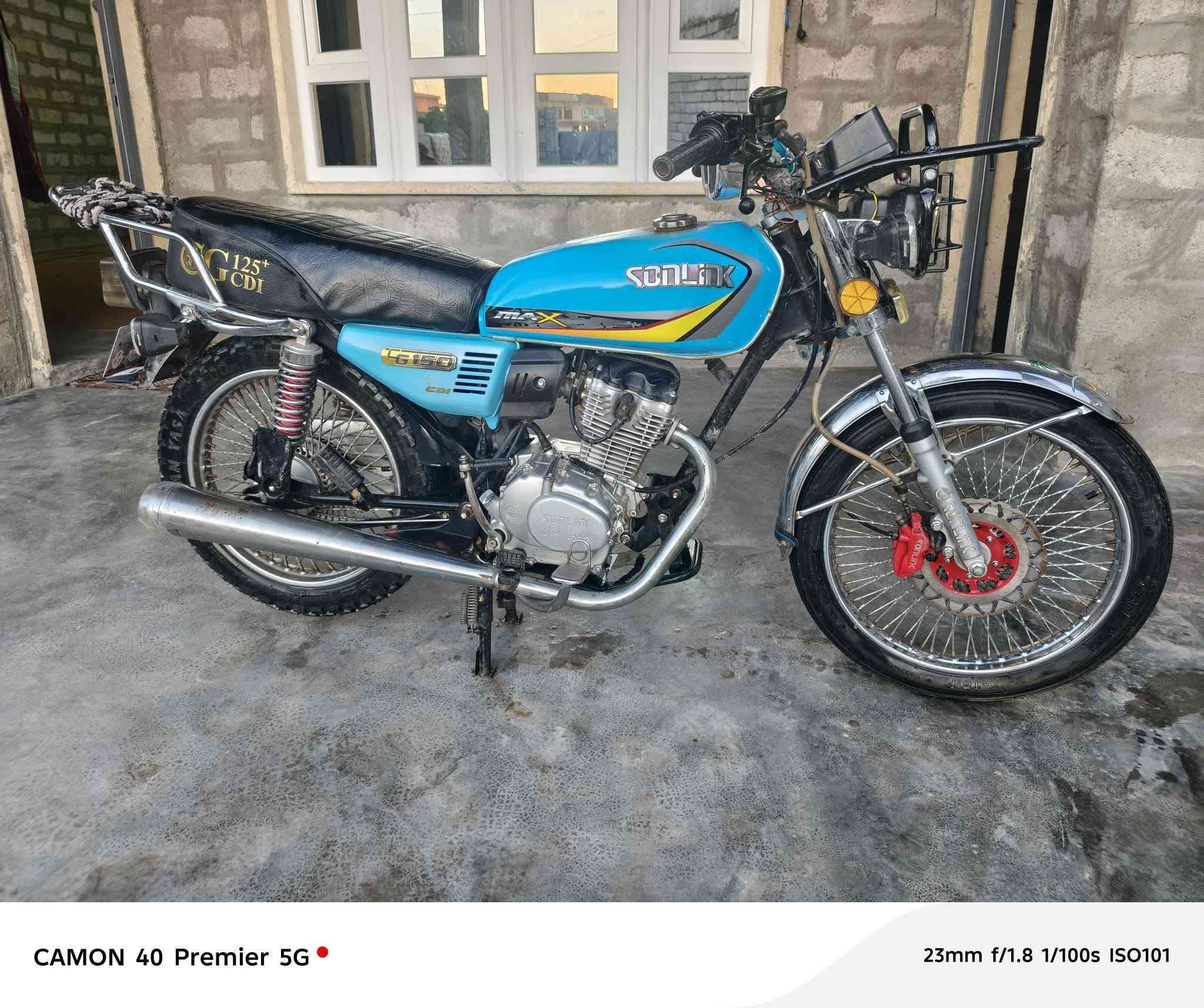 السلام عليكم. دراجه سولنك.موديل 2023
 شركةSonLink.محرك شرط بلادي ستندر
للبيع. السعر. 600  وبي مجال شي قليل
العنوان الشرقاط. ***********
اراوس.بستوته ونطي فرق حسب الاتفاق
