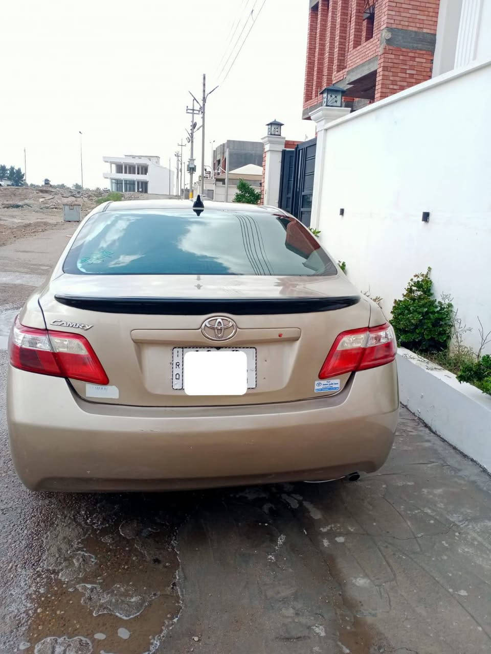 كامري امريكي 2008
صبغ عام اثر جراد
ضرر فقط الچاملغ الخلفي
رقم بغداد تحويل مباشر
كير محرك كفاله والك الفحص
محرك 2400 
تبريد شغال
السياره جاهزه

السعر 88 وبيها مجال
***********
مكان السياره الرمادي
