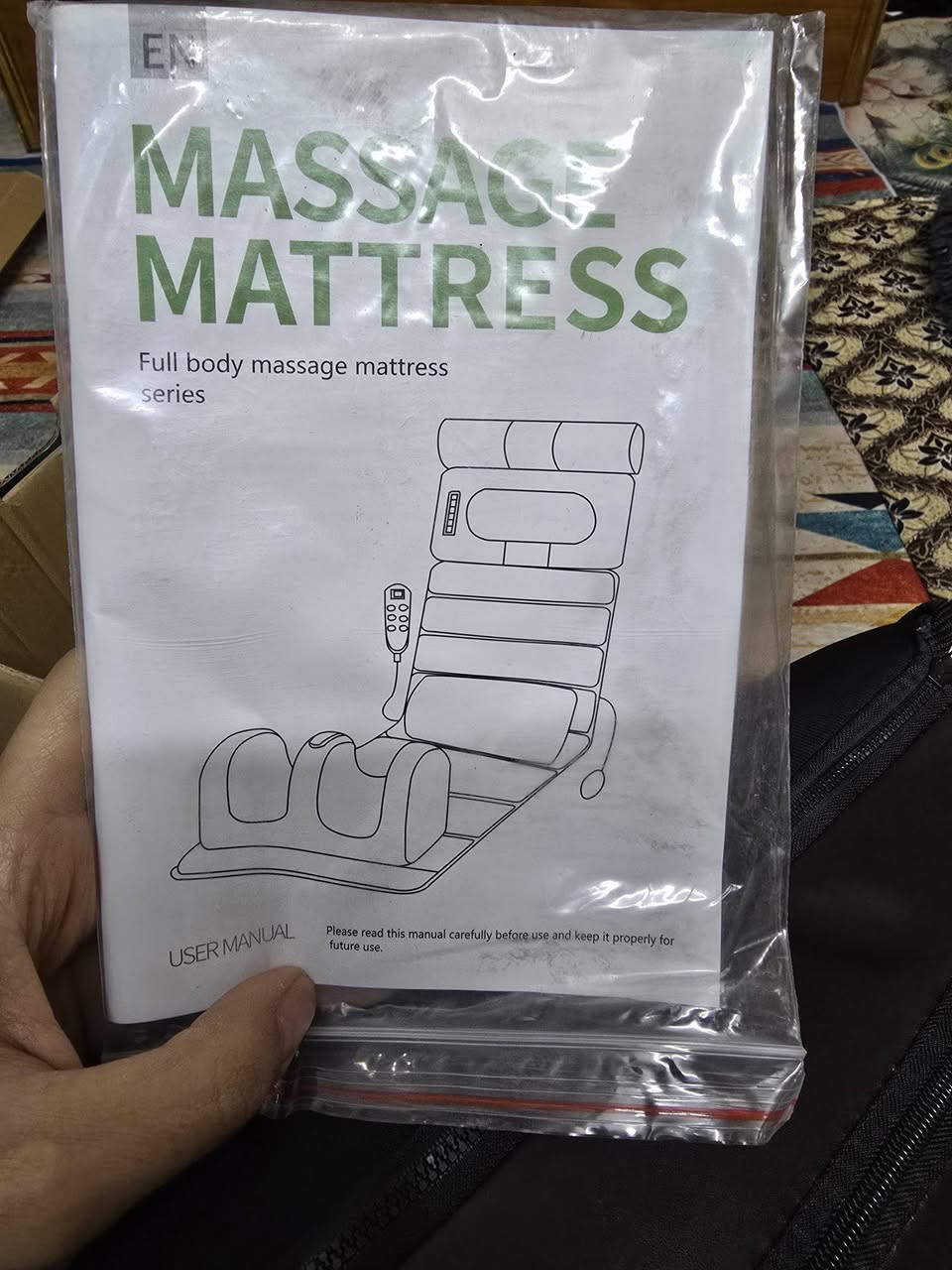 فراش تدليك بهذا الشكل 50 مع التوصيل


**إذا كنت صاحب هذا الإعلان وتريد حذفه لأي سبب، رجاءا أرسل رسالة إلى الدعم الفني**