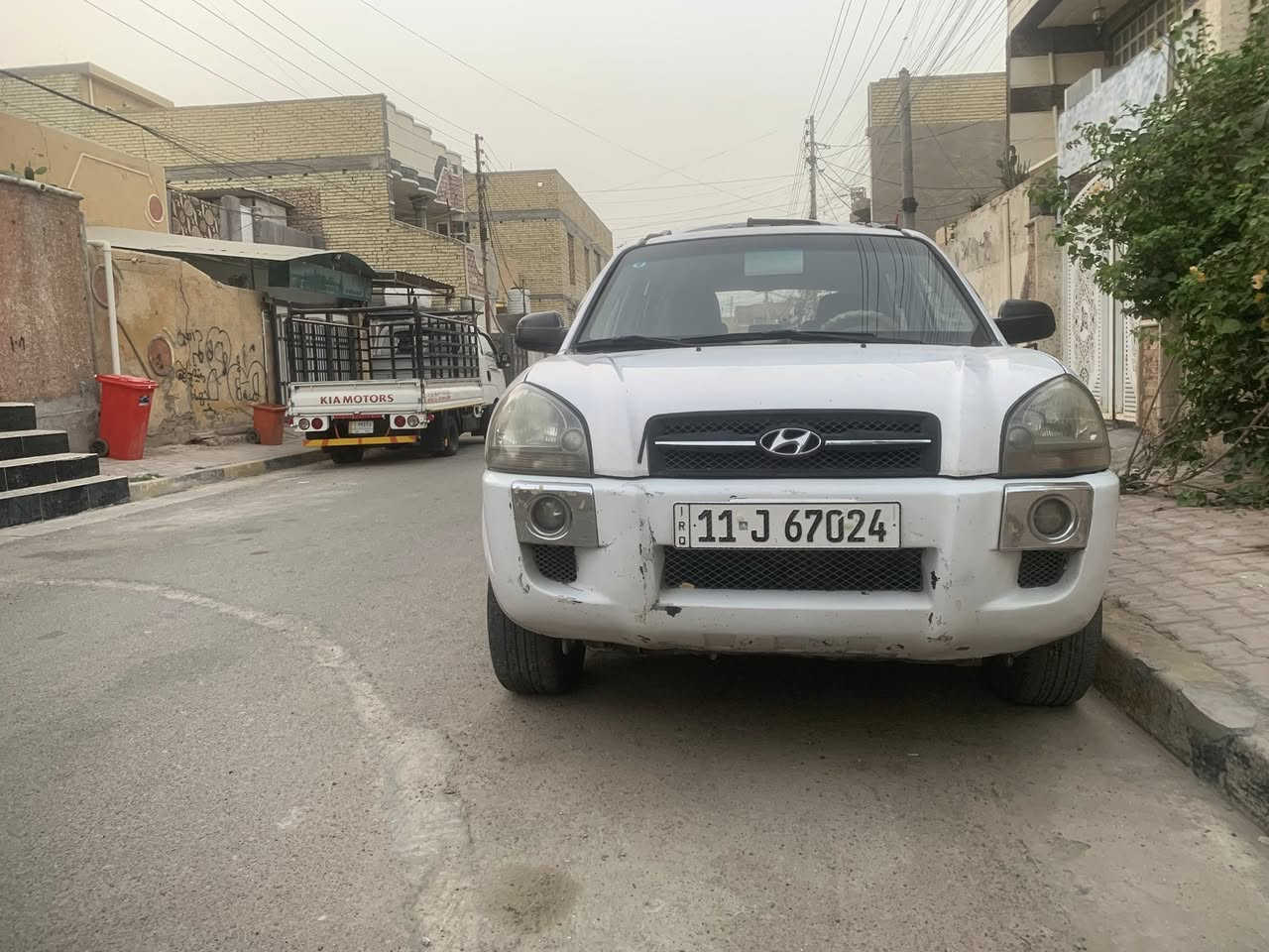 السلام عليكم توسان ٢٠٠٨ بغداد باسمي سنويه الى٢٠٣٠ جاهزه مكينه خيط بخار كير تمام تبريد تدفءه كله شغال ما بيهه حادثدفقط  بنيد ونص جاملغ مصبوغ مكاني بغداد حسينية الراشدية السعر ٩٩ مبايل ***********
