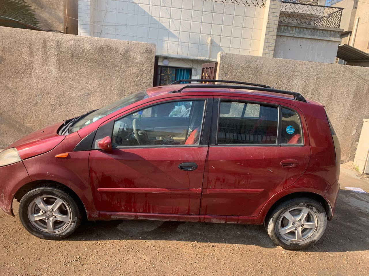 سيارة A1موديل ٢٠١٣رقم بغدادمشروع وطني محورة محرك كورلا بيها ضربة بالباب ظاهرة بالصورة ينرادلها بعض الترتيبات المكان حي القاهرة السعر ٣٠ وبيها مجال. ***********
