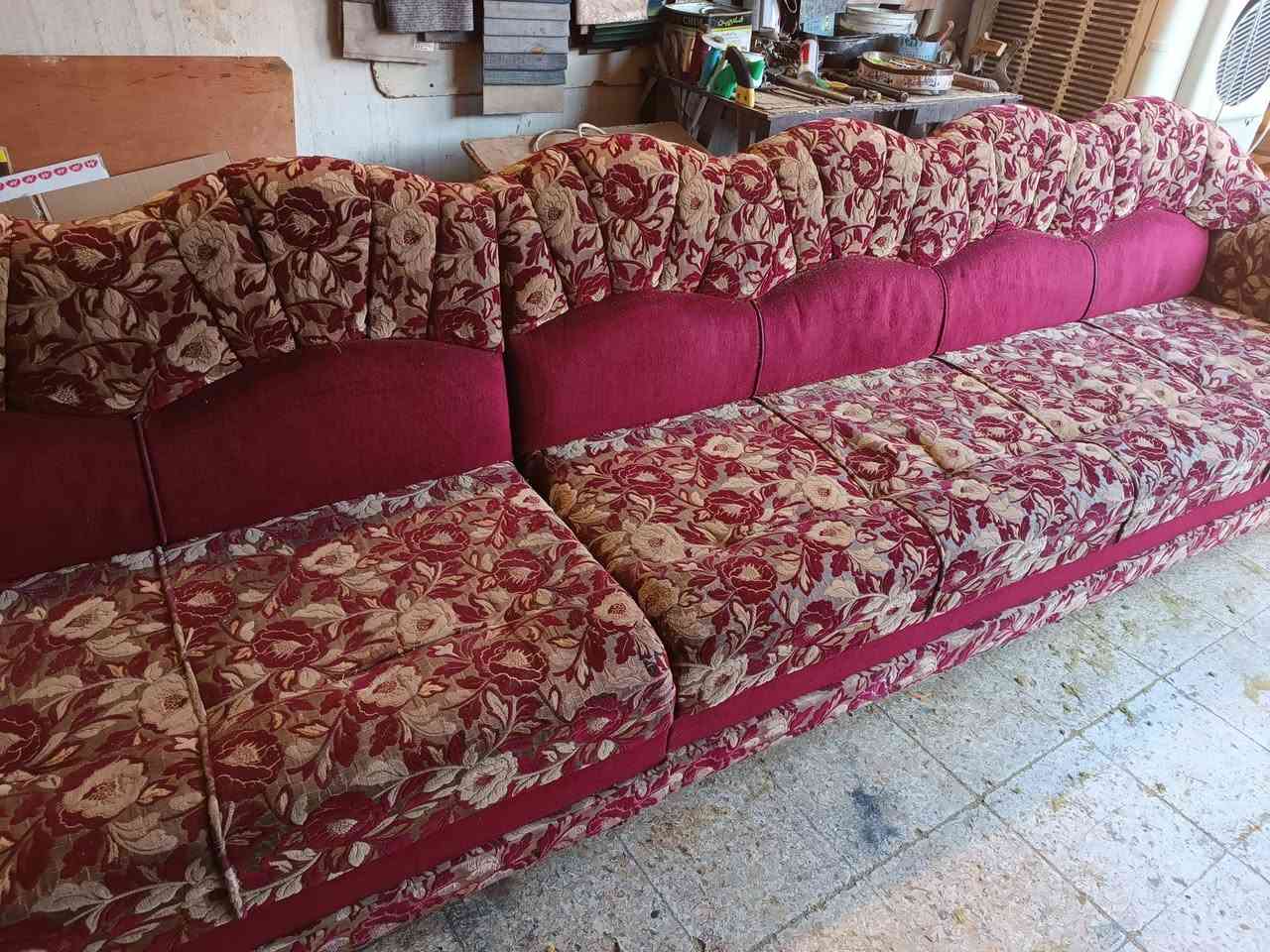 ديوان للبيع 👍🏻
9 امتار  12 مقاعد  ✨
خشب عراقي مستعمل ثقيل 🔨
اقماش نظيف 100/100 
اسفنج جيد جدا 
السعر 230
الاستفسار اتصال فقط على ***********//
*********** 
لدينا كافة انواع الفصالات حسب الطلب  بسعر مناسب
عنواني موصل جانب الايمن
