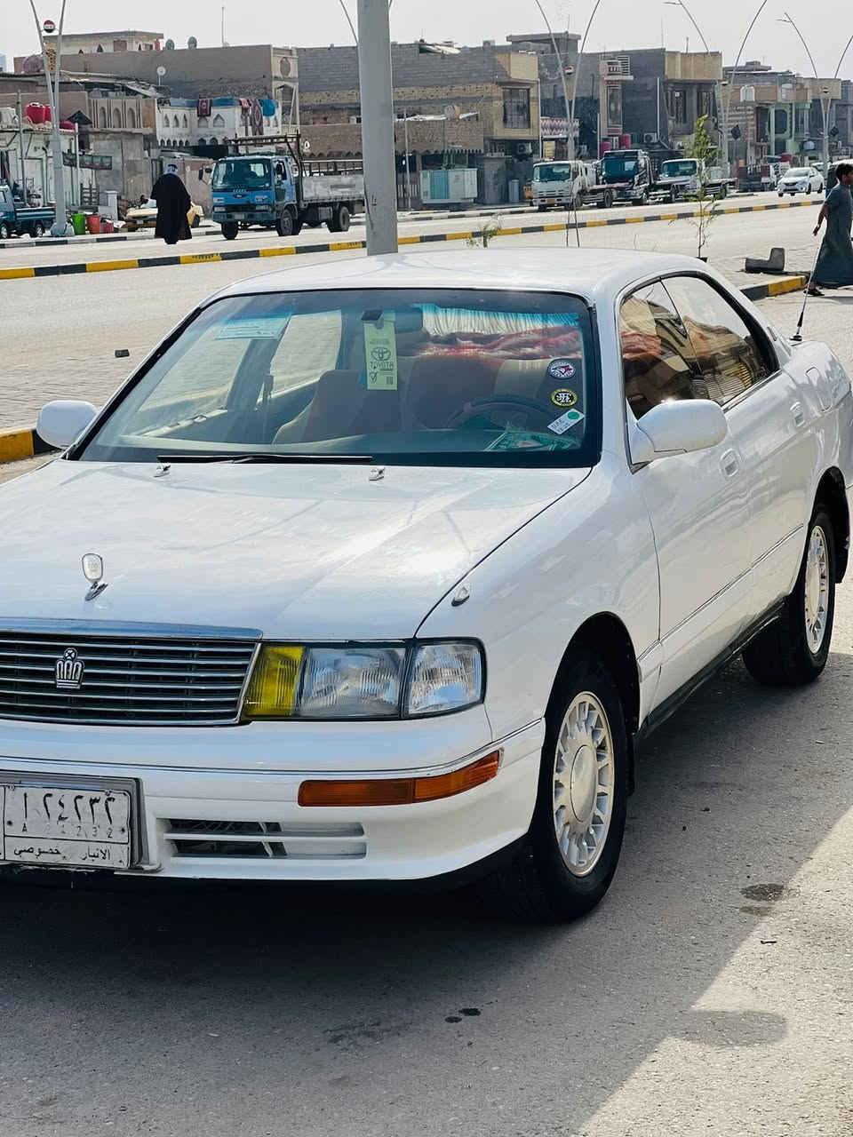 سلام عليكم سياره كروان بطه مديل93سياره مكفوله من نقل جثه وكصه بيه خيط تبخير سياره حلوه مابيه نقص السعر 37/الهاتف/***********
