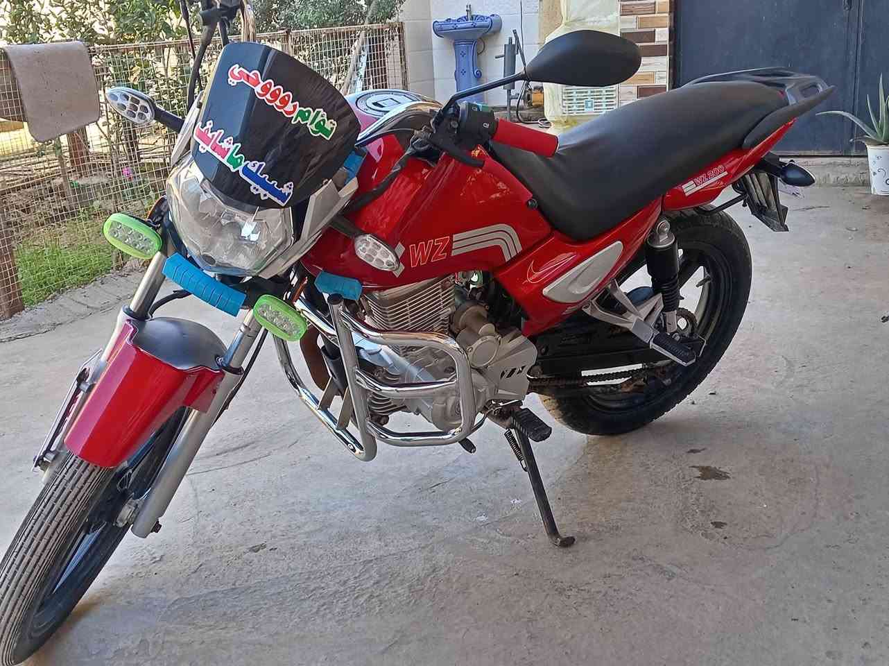 سلام عليكم دراجه WZ موديل 2020 مكفول من البجم للبجم الشراي يتصل ع ***********
