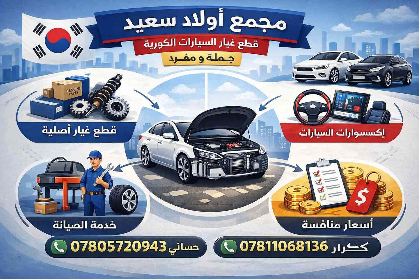 دعميات امامي  كيا كادنزا 2017/2020 
***********
