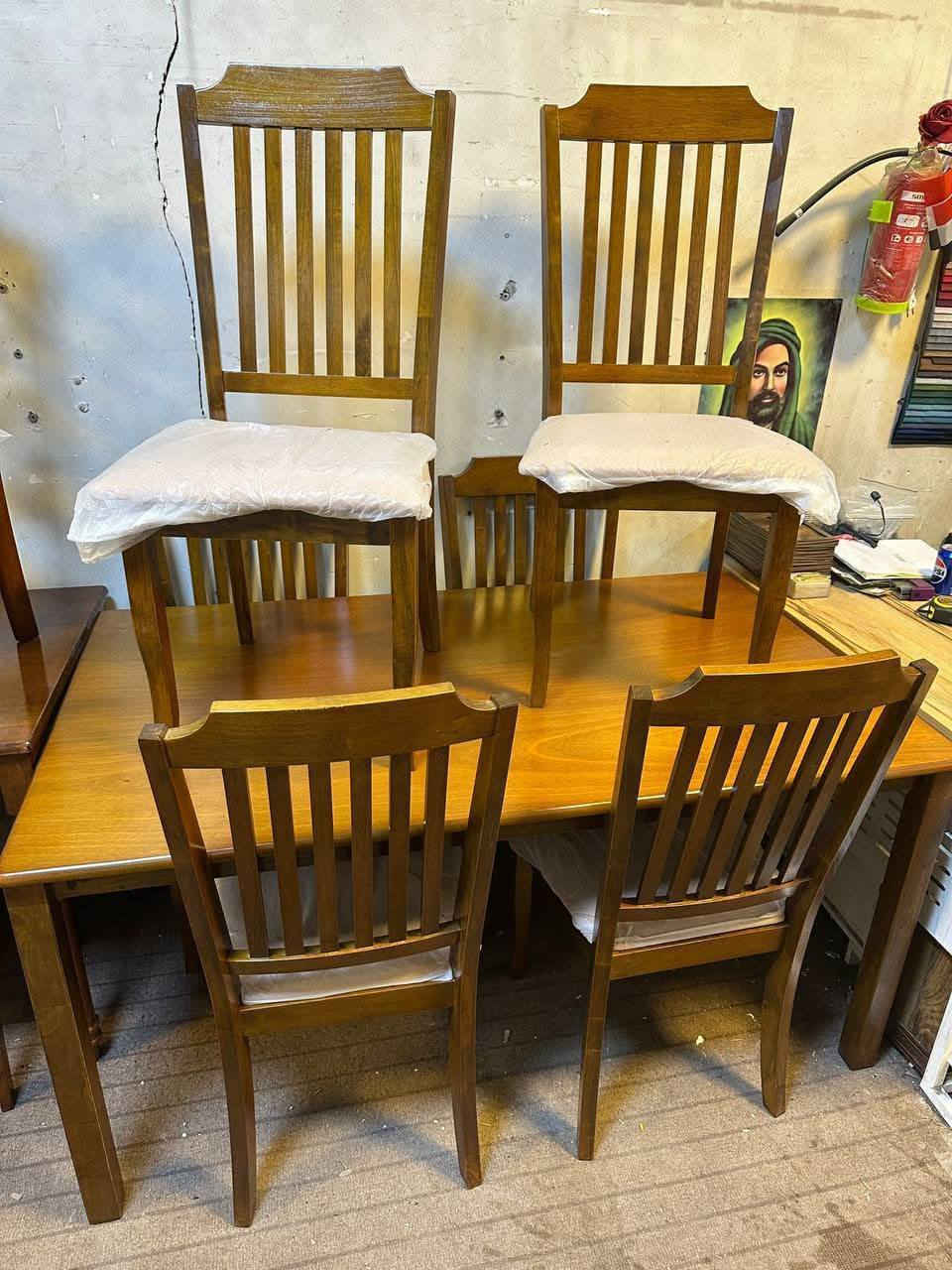 ميز طعام خشب زان صبغ حراري  نوعيه ممتازه 💯 
4 كراسي (120*70) 
6 كراسي (140*80) 

منشأ تركي 😍🇹🇷 

للحجز والاستفسار يمكنك مراسلتنا على الصفحه الرئيسيه 

توجد خدمه توصيل كافه محافظات العراق 🚛🚛🚛🚛


**إذا كنت صاحب هذا الإعلان وتريد حذفه لأي سبب، رجاءا أرسل رسالة إلى الدعم الفني**