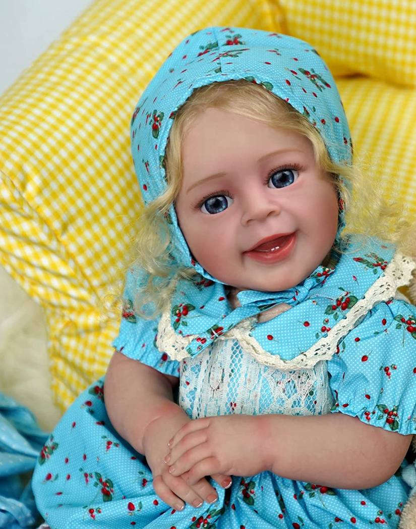 دمية "ريبورن" واقعية من ماركة Babeside، وتتميز بكونها دمية ذات جسم قماشي ناعم يبلغ طولها حوالي 45 سم.
المميزات: تحتوي على شعر أشقر طويل، أطراف مصنوعة من الفينيل، وتفاصيل دقيقة تجعلها تشبه الأطفال حديثي الولادة.

الاستخدام: مصممة لتكون رفيق لعب للأطفال من عمر 3 سنوات فما فوق.


**إذا كنت صاحب هذا الإعلان وتريد حذفه لأي سبب، رجاءا أرسل رسالة إلى الدعم الفني**