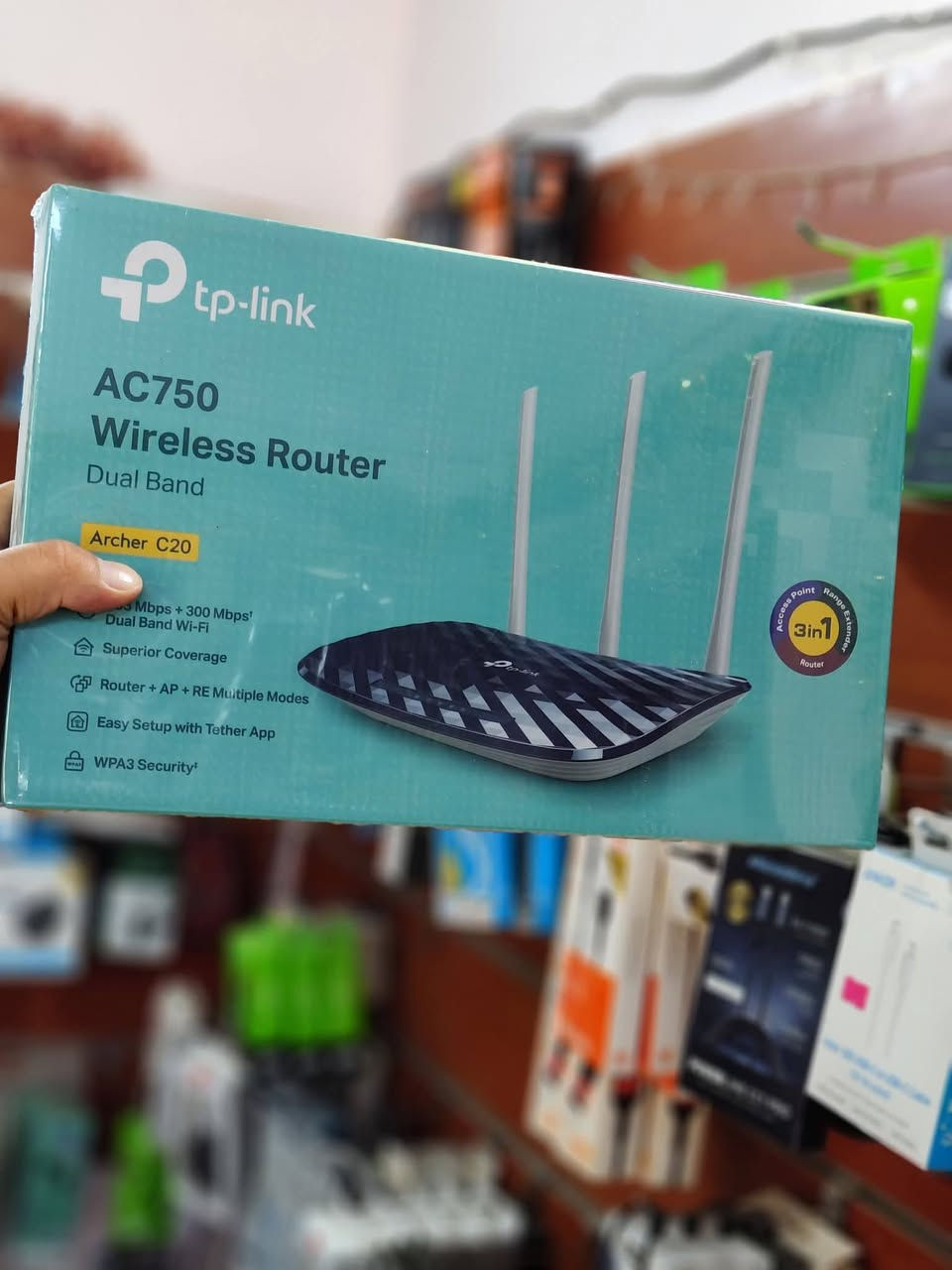 📢 إعلان من مكتب إبراهيم سنتر للموبايل 📱
يسرنا إعلامكم بتوفر:

✅ راوترات أصلية من شركتي TP-Link وTenda
🔹 ضمان وكالة رسمي
🔹 أداء عالي واستقرار ممتاز في الشبكة

✅ عاكسات إنترنت بقدرات عالية
🔋 تشغيل متواصل يصل إلى 16 ساعة
🔹 مثالية للظروف التي تشهد انقطاعات كهربائية

📍 العنوان: جنوب الموصل – قرية أصفيه، قرب المركز الصحي
📞 للاستفسار وطلب التوصيل:
📱 ***********
📱 ***********

🚚 خدمة التوصيل متوفرة لجميع المناطق ✅
