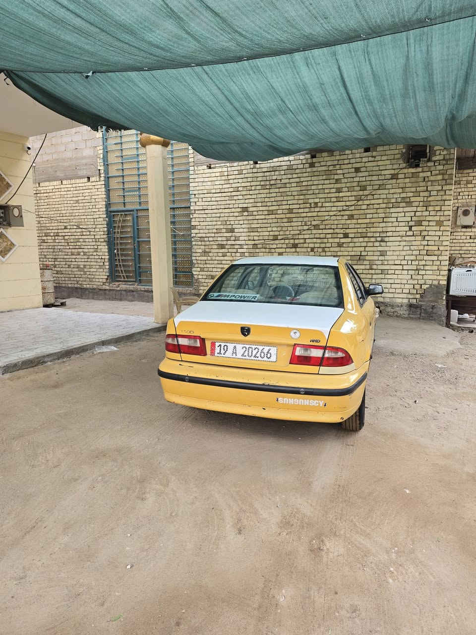 يالله سلام عليكم
سمند 12للبيع رقم كربلاء دولي بسمي تحويل ثاني يوم 
مدفوع هيئه وغرامات تاخذ كامل السنويه ل 30
مكان السياره كربلاء الشبانات السعر 33 وبيها مجال 
*********** اتصل لا تراسل
