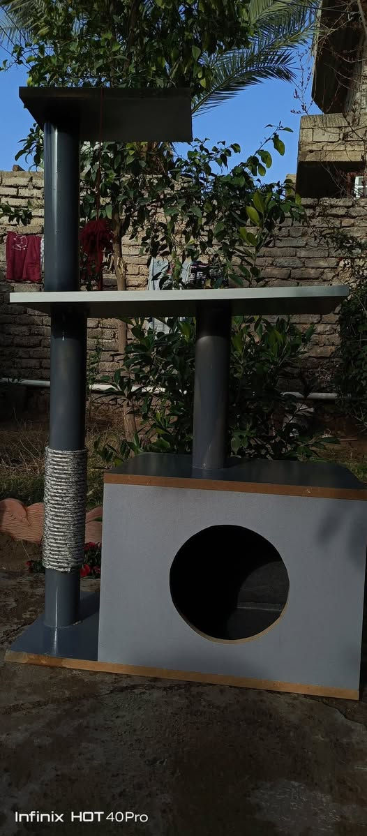 سلام عليكم منزل قط للبيع خشب الارتفاع 112سم 
العرض 69سم يحتوي عل رفوف عالية للقط السعر 60الف...


**إذا كنت صاحب هذا الإعلان وتريد حذفه لأي سبب، رجاءا أرسل رسالة إلى الدعم الفني**