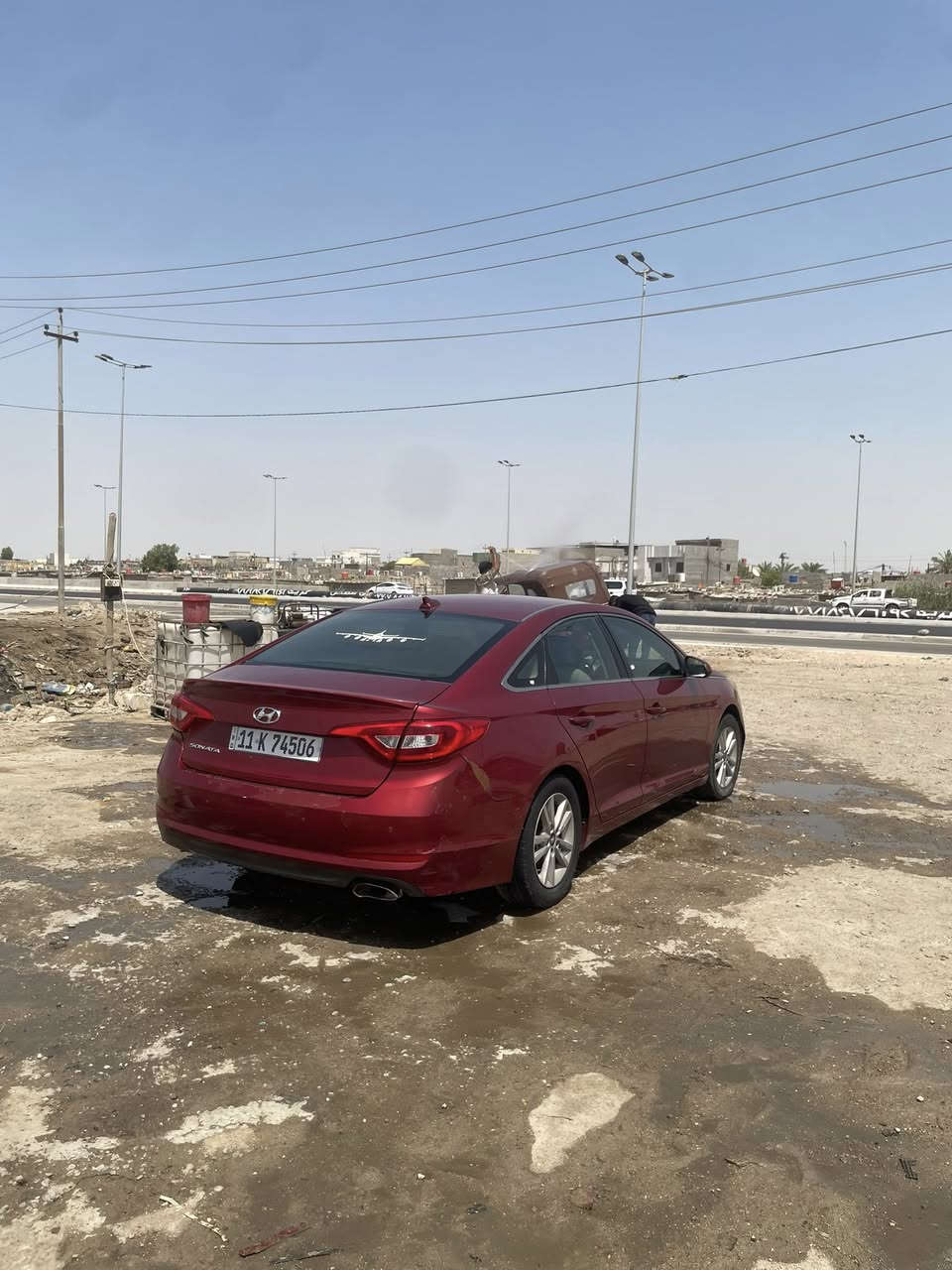 سواناتا ٢٠١٥ مكينه 2400gdi السياره حلوه وعله إيدي من أمريكه جايه كلين بدون صبغ وكلها ليبل واحد وهنا بل عراق بيها حادث ابو تكتك. شخط جاملغ وبابين عله كد الشخط صدر امامي خلفي مكينه قبل ١٠ اشهر مبدل طابوكه ومبدل الاويل بم السياره اطيكياها شهر امشي عليها ٥ آلاف إذا نقصت سيسي دهن ترجع السعر 115رقمي ***********

