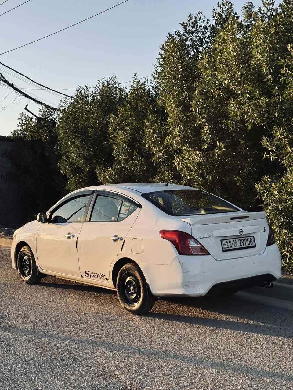 للبيع نيسان سني هندي
مديل 2019 كفاله عامه من الصبغ و التبديل و الحادث فقط بارد بسيط و اثر طلقه بل قماره غير نافذه بليته زركه ماشيه 135 الف كيلو متر سيارة نضيفه جداً عليها ادامه كامله من ناحية المكينه و مدوشمه عام و كامره خلفيه و شاشه و سويجات ثنين استخدام شخصي رقم بغداد دولي بأسمي تحويل ثاني يوم جاهزة من كل النواحي مابي اي نقص حداديه كير محرك تبريد كله شغال هزة جديدة سنويه للـ2029 
السعر 108 
العنوان بغداد السيدية 
للتواصل ***********
