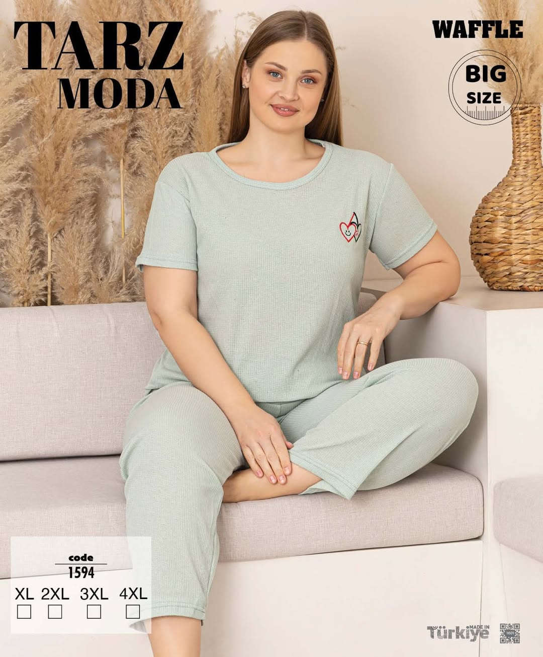 بيجامات نسائي قياسات كبيرة
نوع القماش وافل
سيري اربع قطع XL 2XL 3XL 4XL 
الشحن من اسطنبول
البيع جملة فقط

Women's Plus Size Pajamas
Waffle Fabric
Four-Piece Set (XL, 2XL, 3XL, 4XL)
Shipping from Istanbul
Wholesale Only
📞00905357217071
#بيجامات #fashionblogger #استيراد_ملابس_تركية #pijama #wholesale #جملة


**إذا كنت صاحب هذا الإعلان وتريد حذفه لأي سبب، رجاءا أرسل رسالة إلى الدعم الفني**