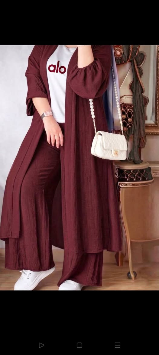 الموديل⚜⚜سوت3قطع alo🥰🥰

الماتريال⚜⚜سي واي  اسبانى معالج  عالى الجودة 💯💯

قطعه قيمه بخامه وفنش مفيش بعدً كده🔥🔥🔥

المقاس⚜⚜ون سايز تلبيس 70الي85ك مرتاح👌👌


**إذا كنت صاحب هذا الإعلان وتريد حذفه لأي سبب، رجاءا أرسل رسالة إلى الدعم الفني**