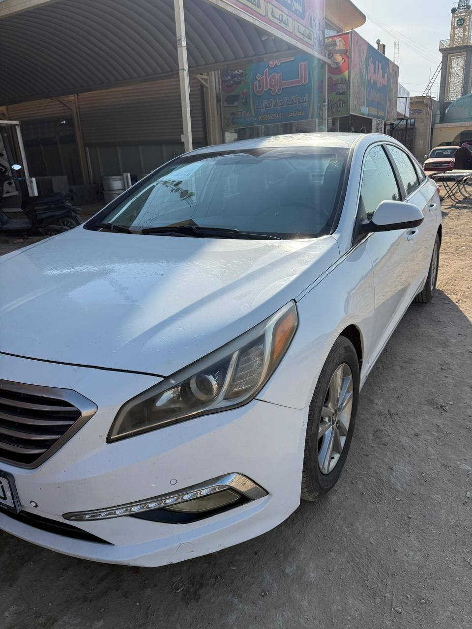 سوناتا ٢٠١٧ امريكي رقم واسط الجديد تحويل مباشر محرك ٢٤٠٠ كير وحدادية وتبريد مكفولات بدون ضربة بيهة رشات صبغ ومسوي سونار شاشة كامرا حساس امامي المكان الديوانية سعر ١١٥ ومجال ***********
