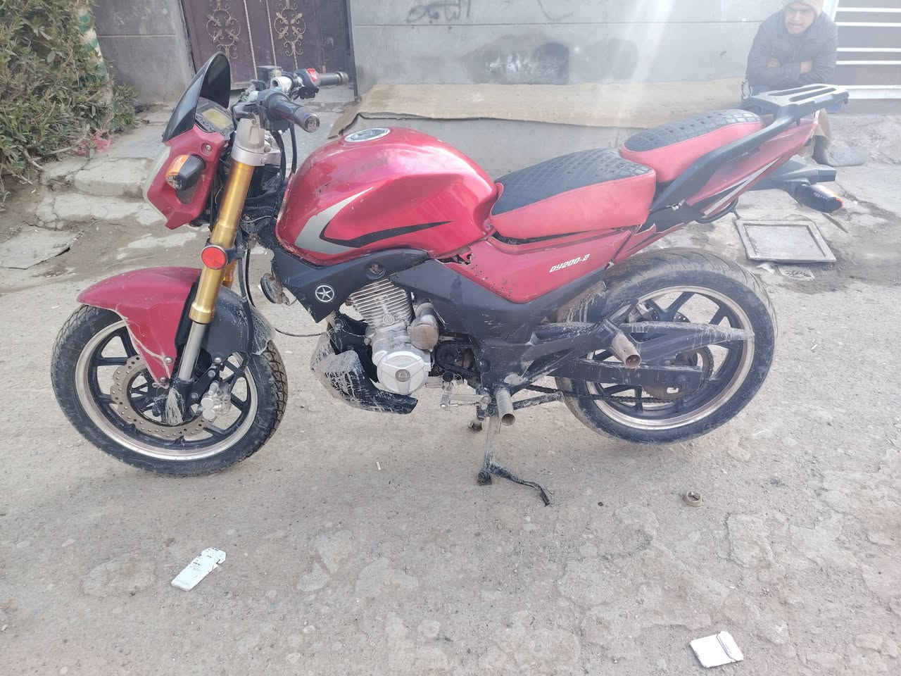 سلام عليكم دراجه ار كي موديل 2015 أوراق كامله اصولي مدفوعه كمرك بس ترقم دراجه رادله ترتيب مكينه ناعمه فقط ترتيب سعر 650 مكاني بغداد جسر دياله *********** مستعجل ع بيعتهه
