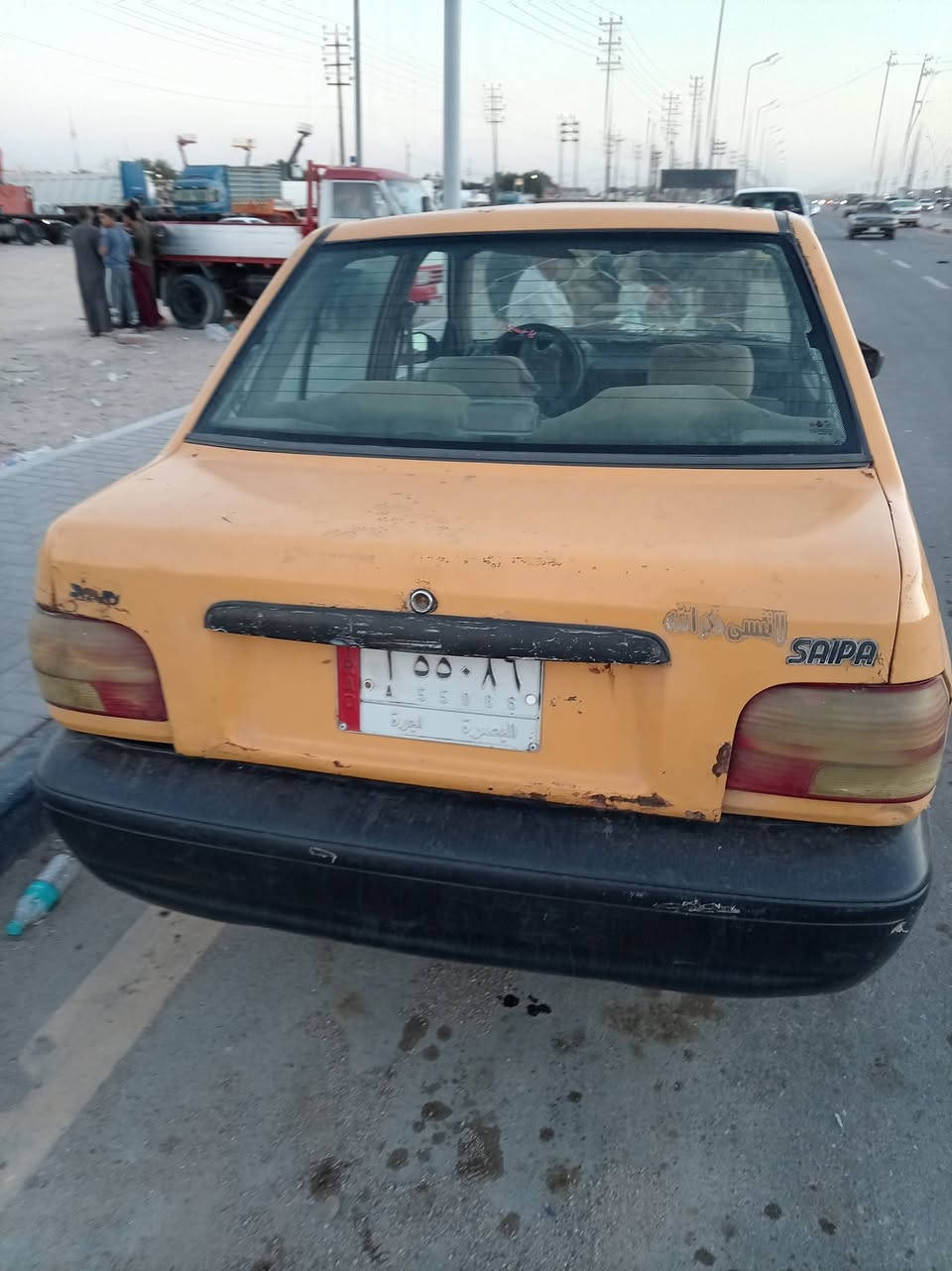 سلام عليكم سايبه البيع رقم صدامي مكينه جديده بدون راعي سعر 8 وبيه مجال مكاني بصره زبير ***********
