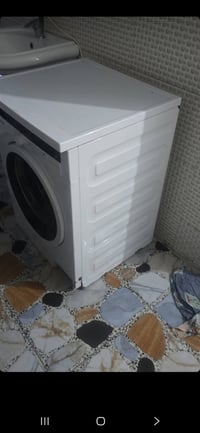 غسالة • نظيفة • فيها مجال
