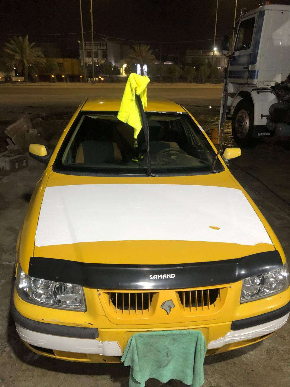 سلام عليكم سمند موديل 12
محرك كير نضافه خيرمن الله تبريد كلشي شغال ولشرعي كبل وراعيه يريد تحويل السعر 22وبيه مجال ***********هيه غرامات مصفره
