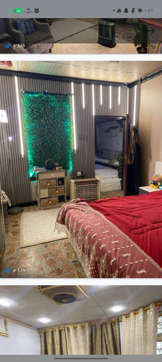 بيت لبيع مساحته 100 متر سنت 52 قرب مدرست حمرابي اهلي سعر 60مليون وبي مجال رقم ***********
