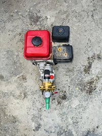 مضخة غسل 3 بستم محرك بانزين 7 ونص حصان شغال نكرة نظيفة جدا اخو جديد تخ...