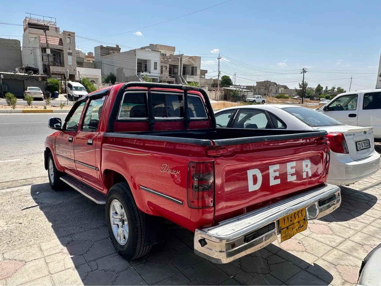 ***********-پیكاب دێر مۆدیل ٢٠١٢ سور ناوفۆڕمیكا كوشن مەرزیە سەیارە عام بۆیاغە لەسەر ساغی لەسەر كاڵبونەوە بێ لێدران بێ ناوگرتن گێرومەكینەو ئەكسل بەشەرت 
سعری٦٠$گەڵاو مەجال-*********** أربيل, العراق
