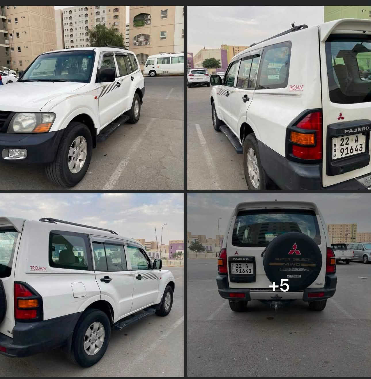السلام عليكم باجيرو موديل 2002 للبيع مكاني بغداد الدورة رايدهة ب75 ورقة وبيهة مجال حق الجية اي استفسار ***********
