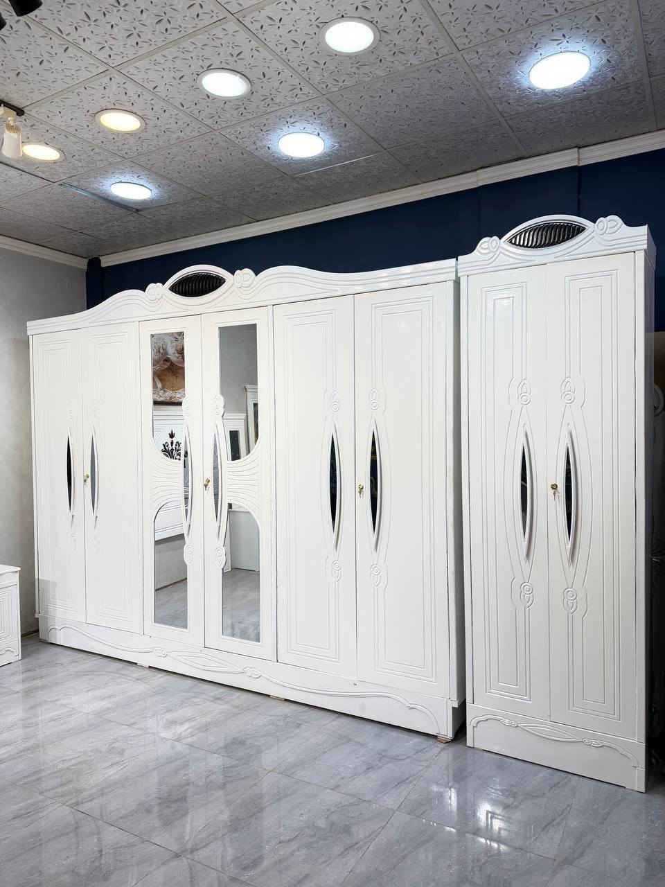 السعر // 950
🔅تفاصيل الغرفة المرمري  ....

 خارج ٤ملم ام دي اف 🔺
وداخل صاج ٣ملم 
صبغ حراري  درجة اولى 

عدد القطع  ٧ قطع 😍
🔺1 //جرباية  قياس  ١٦٠ × ٢٠٠ 
🔺//ميز جانبي ايسر قياس ٥٠
🔺2// وميز  جانبي  قياس ٥٠
🔺3// زاوية ارتفاع مترين عرض ٨٠
🔺4// وميز بلازمه  
🔺5//وميز مراية ارتفاع مترين عرض ١٢٠
🔺6// وكنتور ٦ باب  ارتفاع مترين و١٥ طول ٣ متر و١٥

القطعه الثامنة حسب الطلب شازلون
سعرها ٥٠ الف ❤️

(توصيل مجاني مركز بغداد )
التوصيل يشمل الشد مجاني 🔥
(اطراف ٥٠)
باقي المحافضات حسب البعد
شازلون سعرها ٥٠ الف
شازلون مخزن ٧٥ الف


**إذا كنت صاحب هذا الإعلان وتريد حذفه لأي سبب، رجاءا أرسل رسالة إلى الدعم الفني**