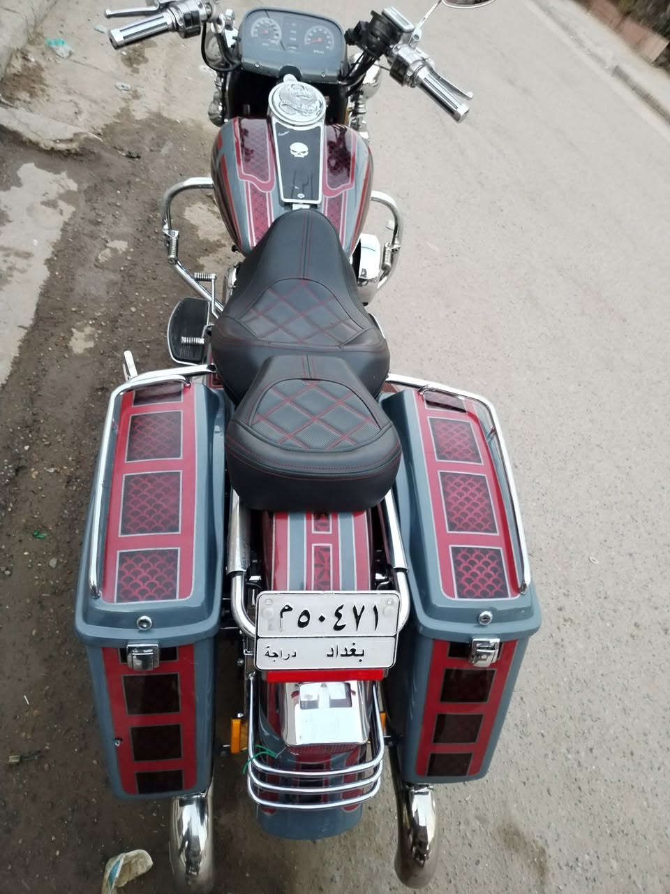 سلام عليكم
للبيع هارلي ديفيدسون الكترا 

دراجه خير من الله ذرة نقص ما بيه شغل وطلع بيه دول دراجه رقم بغداد ب اسمي تحويل ثاني يوم سعر 40 بيه مجال مستعجل ع لبيع مثل مشوف صور كدامك وحكم ع نضافه ولتزويد ولترتيب لمو شراي ليطبلي.  عنواني بغداد الشعب (***********)
