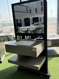 مغاسل بورسلين • 80 و60 سم • ماركة جي كلاس