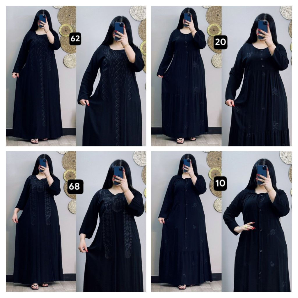 🖤 جديد محرم الحرام 🖤
دشداشة نسائي دبل كلوش
تطريز راقي وسواد فاحم ✨
خامة كشمير إيطالي أصلي 💯
القياسات من 2XL إلى 5XL
🚚 توصيل لجميع المحافظات
للحجز واتساب أو خاص 📩
***********
