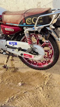 دراجه ايراني   موديل 2025.            محرك    200cc  لون ماروني دراجه ...