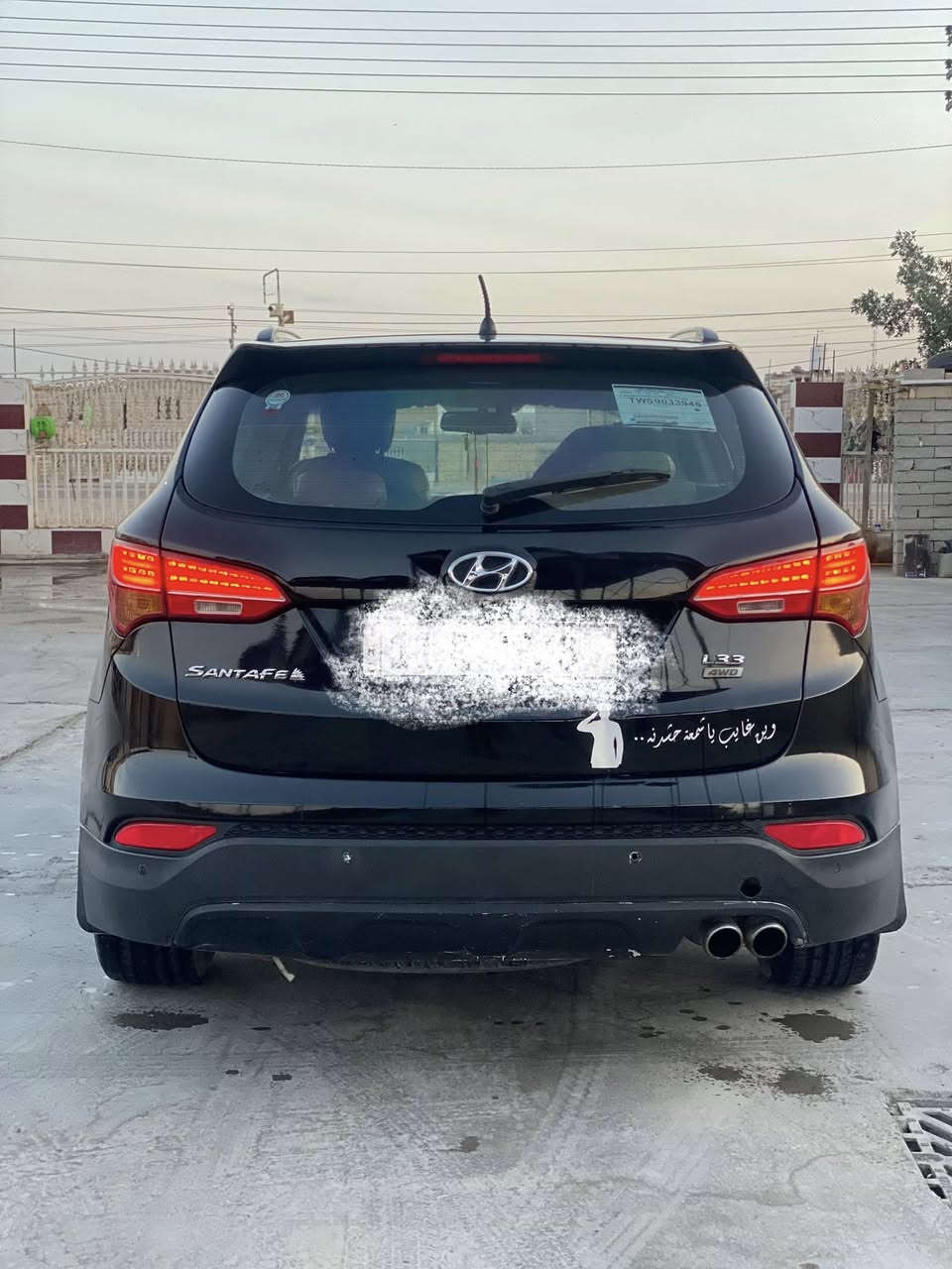 سلام عليكم سنتافي 2013
سياره صبغ حزام بدون ضربه 
فول مواصفات بنو رامه 
كير مكينه مكفولات حداديه جديده
سنويه لغايه2027 رقم بغداد الجديد
السعر 135وبيه مجال حك الجيه  
مكاني ذي قار 
للستفسار***********
