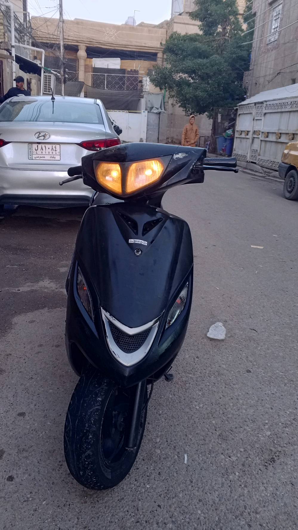 دراجه ماكس ١٤٠ عليه ادامه جديده مكينه نضيفه عنوان الحريه بغداد