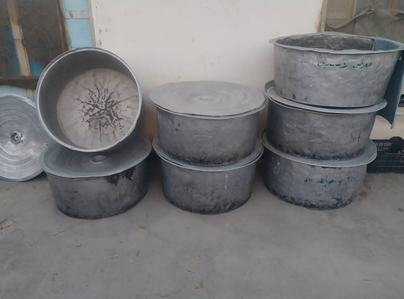 يتوفر جدر طبخ حجم كبير سعر تك 50 بيه مجال 
عدد 7 
العنوان البصرة أبي الخصيب للتواصل على واتساب


**إذا كنت صاحب هذا الإعلان وتريد حذفه لأي سبب، رجاءا أرسل رسالة إلى الدعم الفني**
