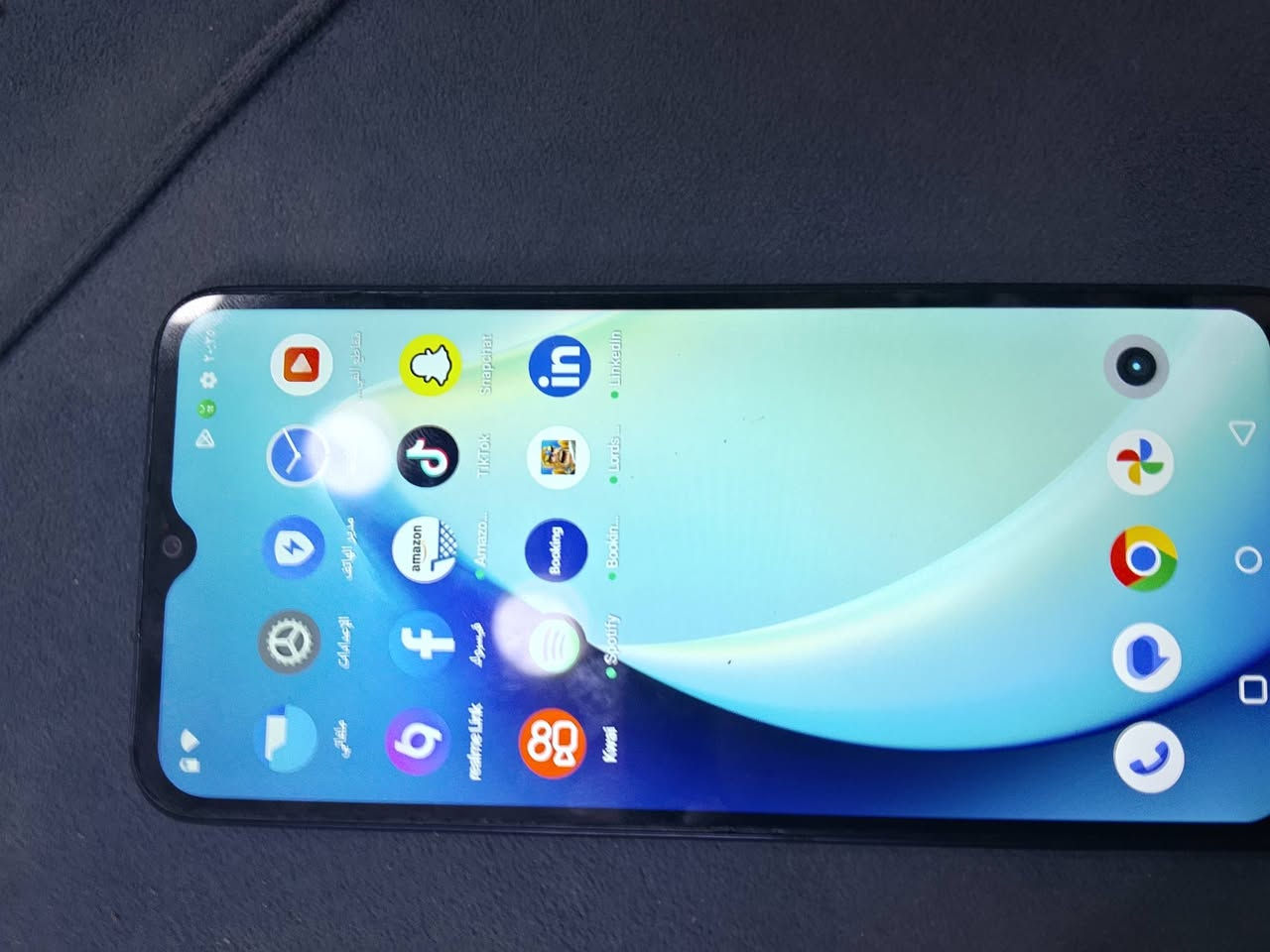 جهاو ريلمي c33 جهاز نضيف وما مفتوح جهاز 60فريم بوبجي ذاكره 128 عشوايه 8 سعر 80 الف تواصل ***********
