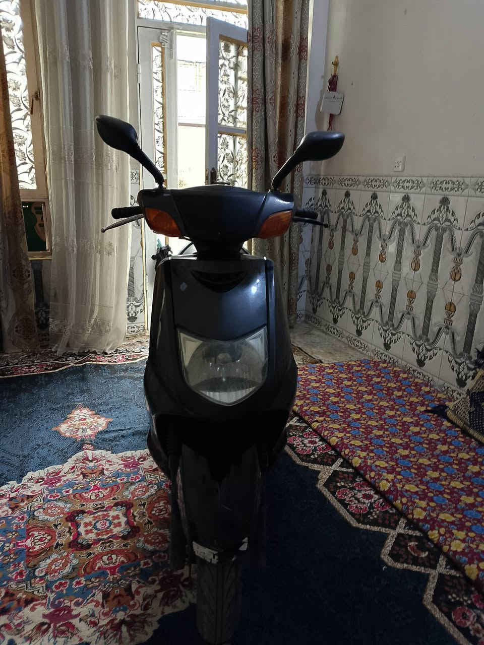 سكنس 110 ياباني نضيفه كله بلاديه مكينه ناعمه شلعه معدل فول عداد السرعه والبانزين شغال مال جناي مكاني زعفرانيه 450 شراي اتصل ***********
