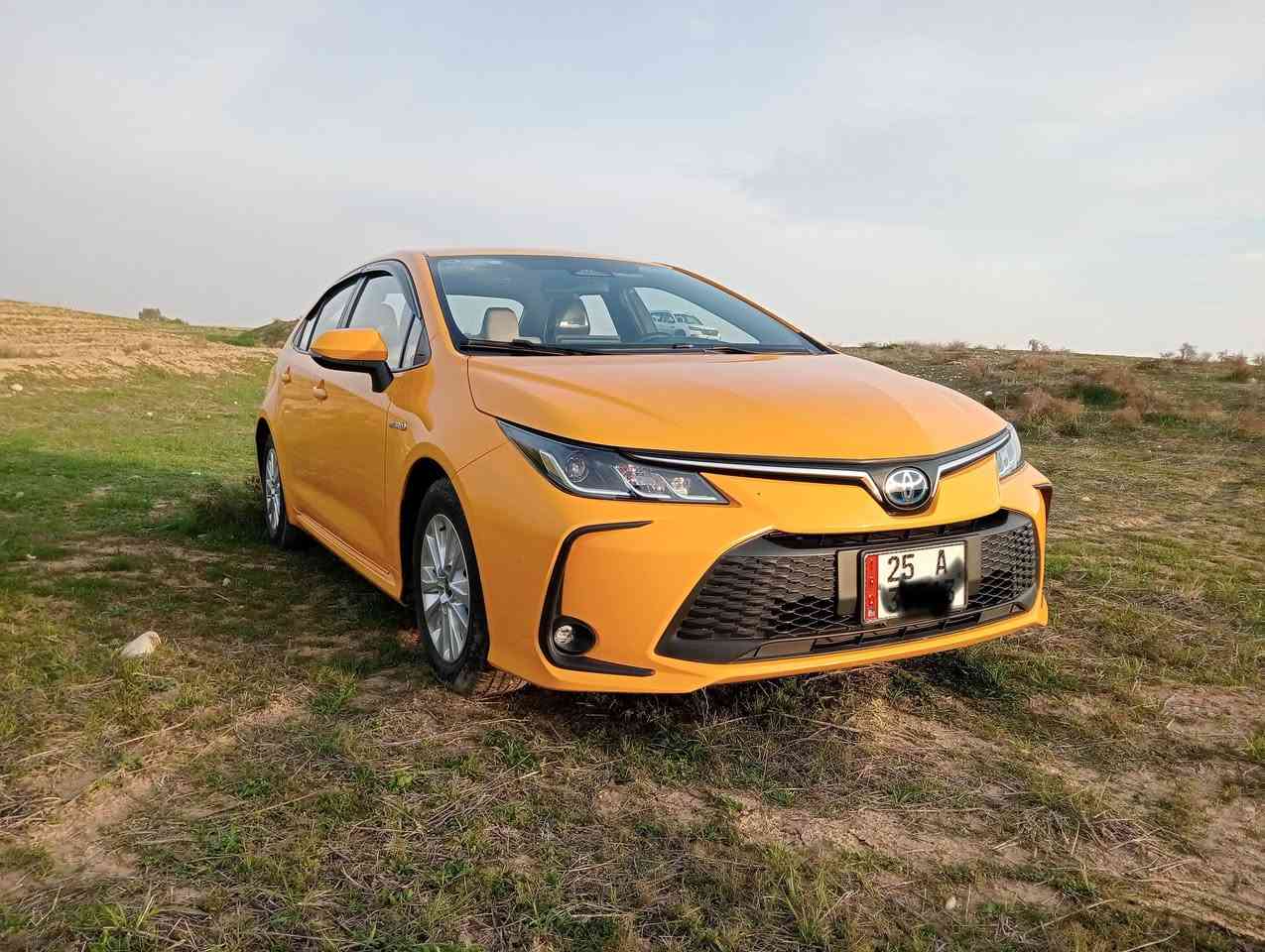 كورلا هيبرد  موديل 2024 ماشيه 71 ألف بيها كوبون بنزين سعر 170 بيها مجال رقم موبايلي ***********
