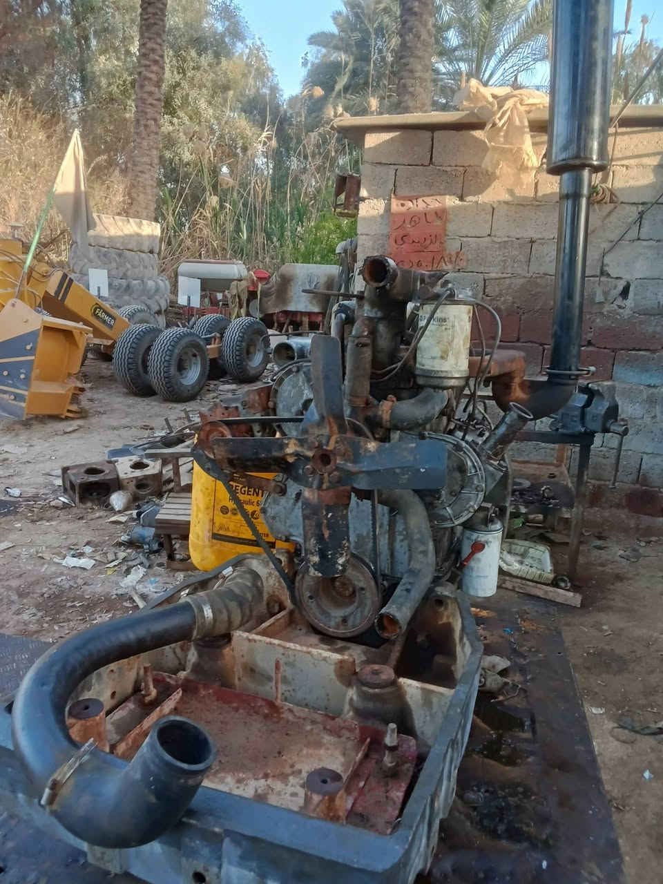 سلام عليكم  للبيع محرك كرفل فوركسن جاهز للعمل تواصل ***********
