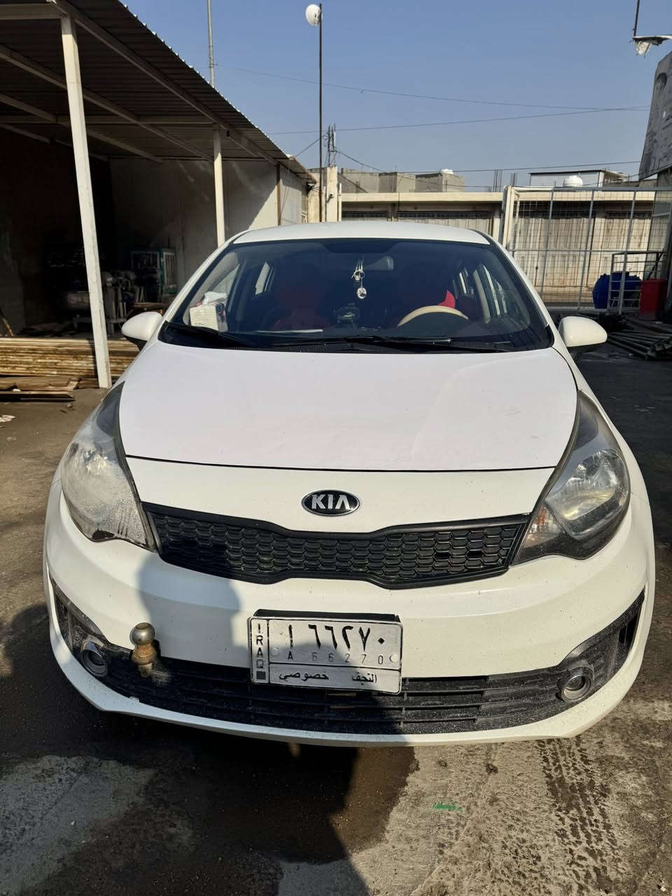 سلام عليكم كيا ريو موديل ٢٠١٦ مكينه ١٦٠٠ رقم نجف باسمي السياره مكفوله بس عد البارد بيه بسيط كير مكينه مفولات رقم التواصل *********** خوان اني مكلف بالنشر اتصلو ع الرقم  المكان بابل كفل
